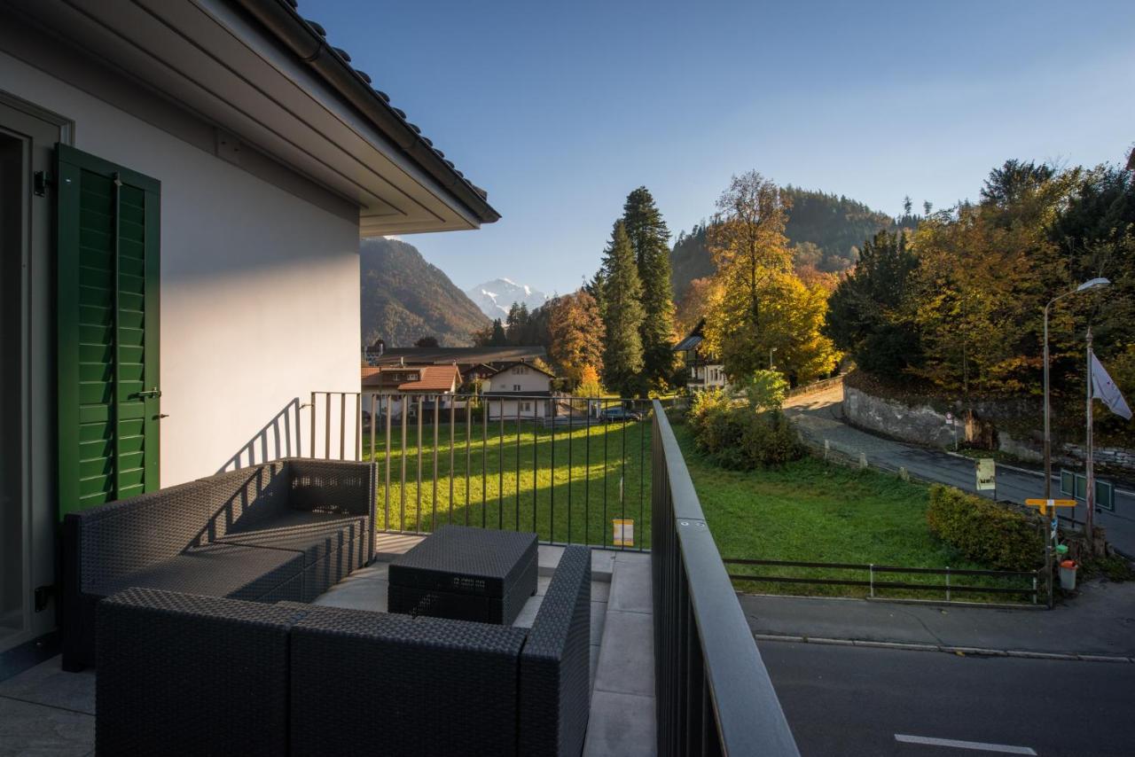 Ferienwohnung Dependance Penthouse Interlaken Exterior foto